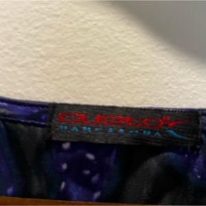 Custo Barcelona woman’s blouse. peacock design. Perfect condition